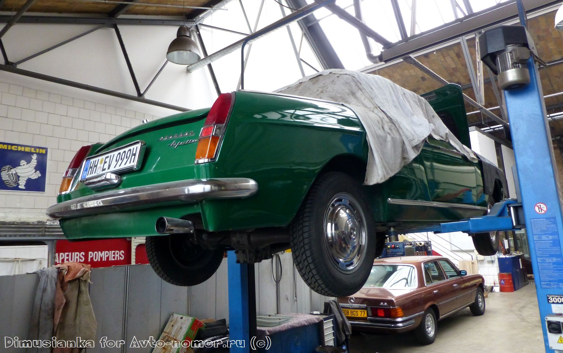 HH EV 999 H, Peugeot 404 Cabriolet, 1962–1969