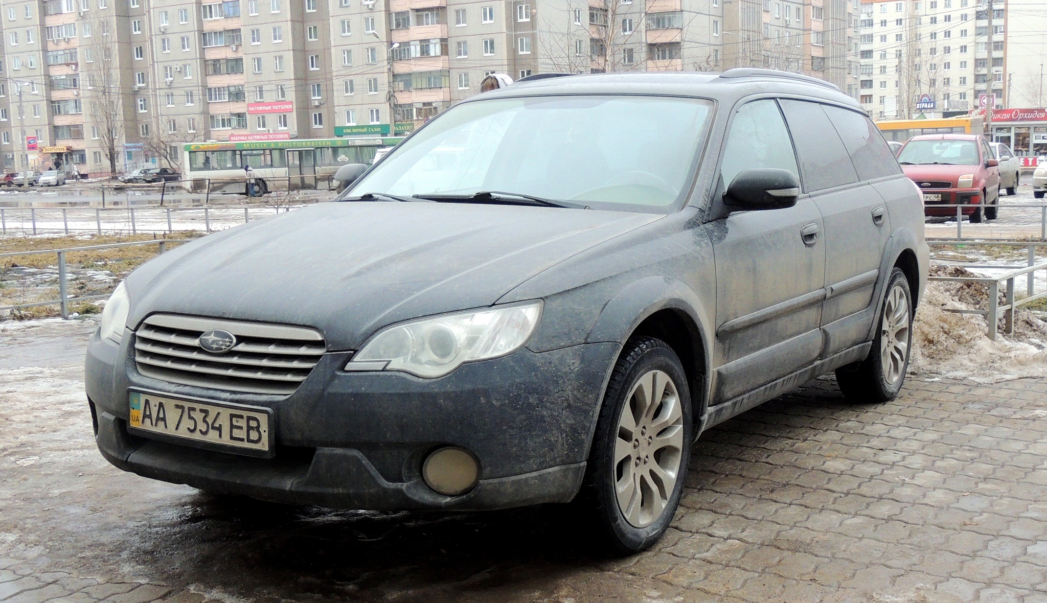 AA 7534 EB, Subaru Outback 3rd gen Wagon (BP), 2003–2009