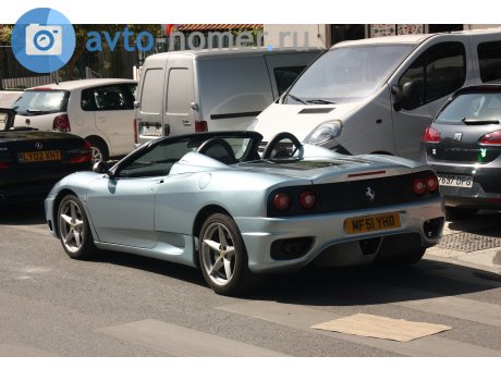 MF51 YHD, Ferrari 360