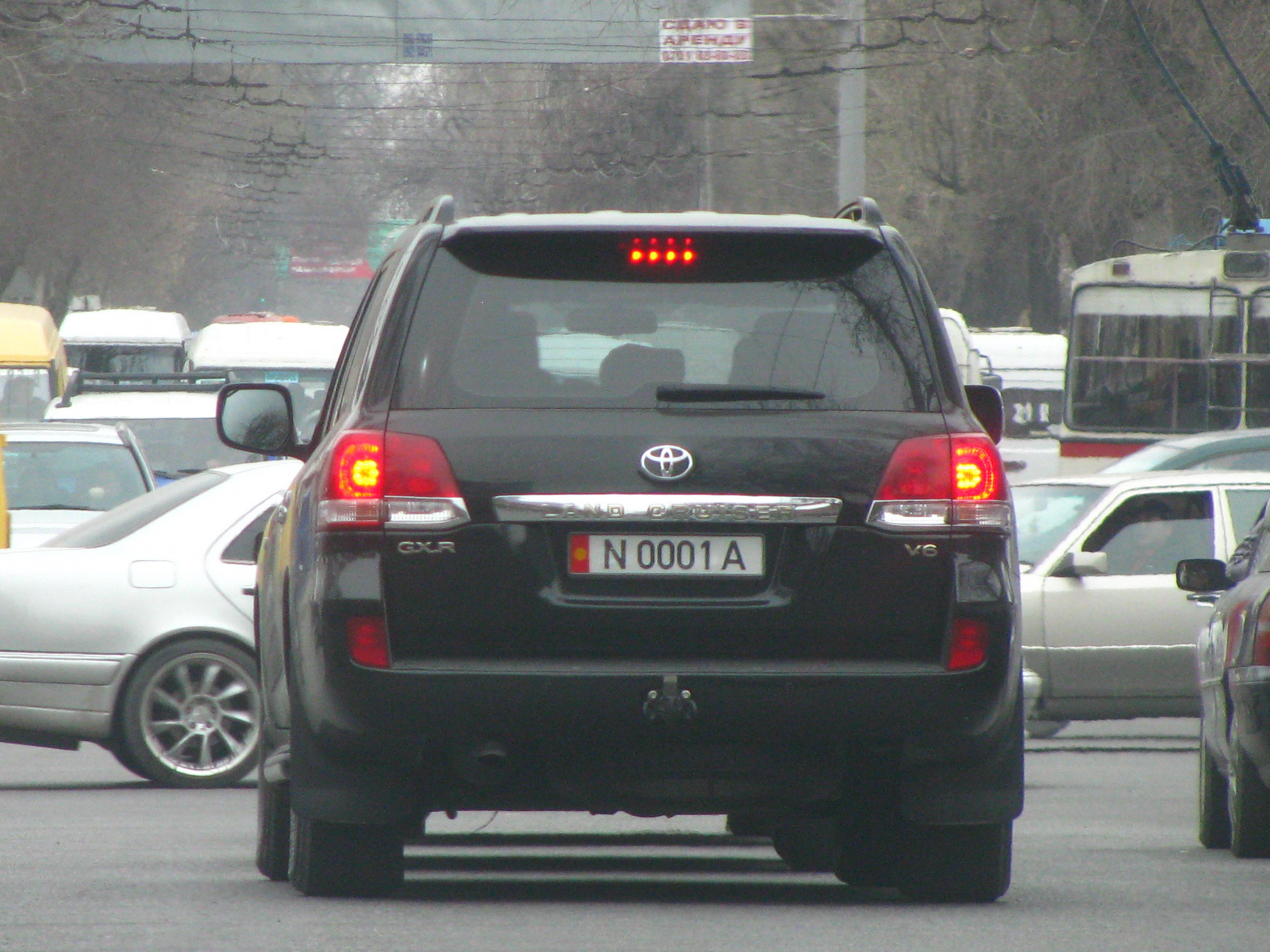 N 0001 A, Toyota Land Cruiser 200 (J200), 1st facelift, 2011–2015