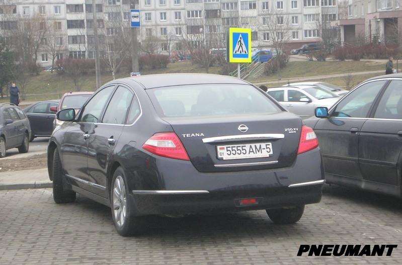 5555 AM-5, Nissan Teana 2nd gen (J32), 2008–2014 (–2019 for TW-market)