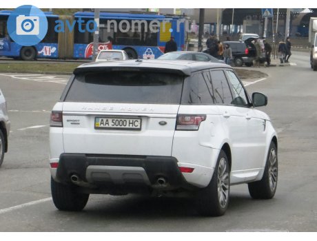 AA 5000 HC, Land Rover Range Rover Sport