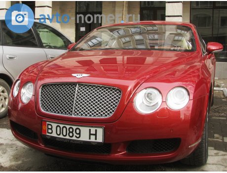 B 0089 H, Bentley Continental