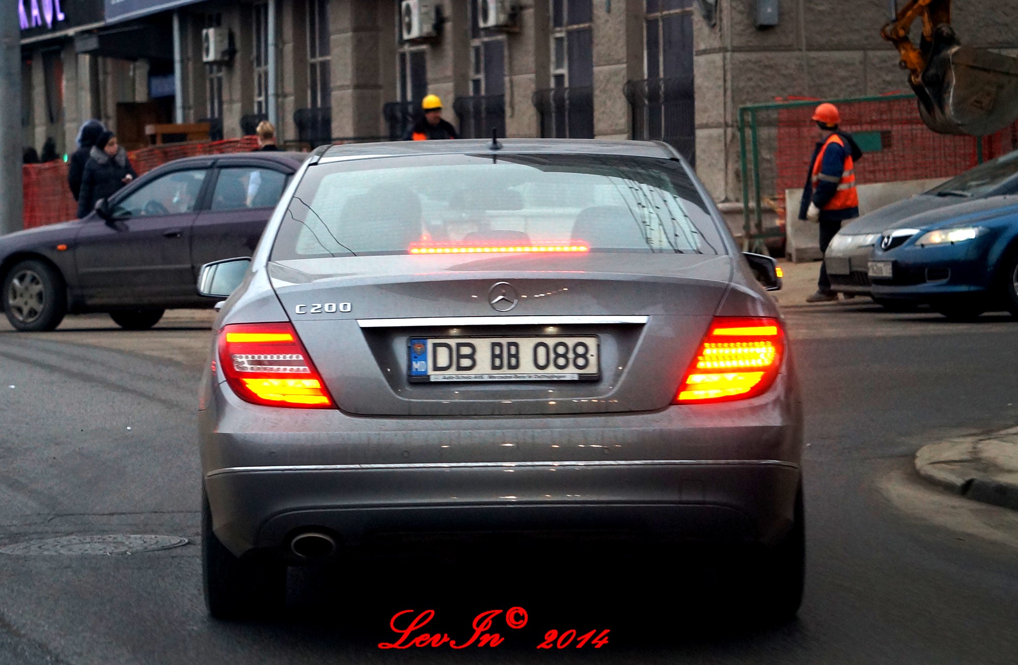 DB BB 088, Mercedes-Benz C-Klasse 3rd gen Sedan (W204), 2007–2015
