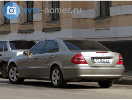 AX 0002 AX, Mercedes-Benz E-Klasse