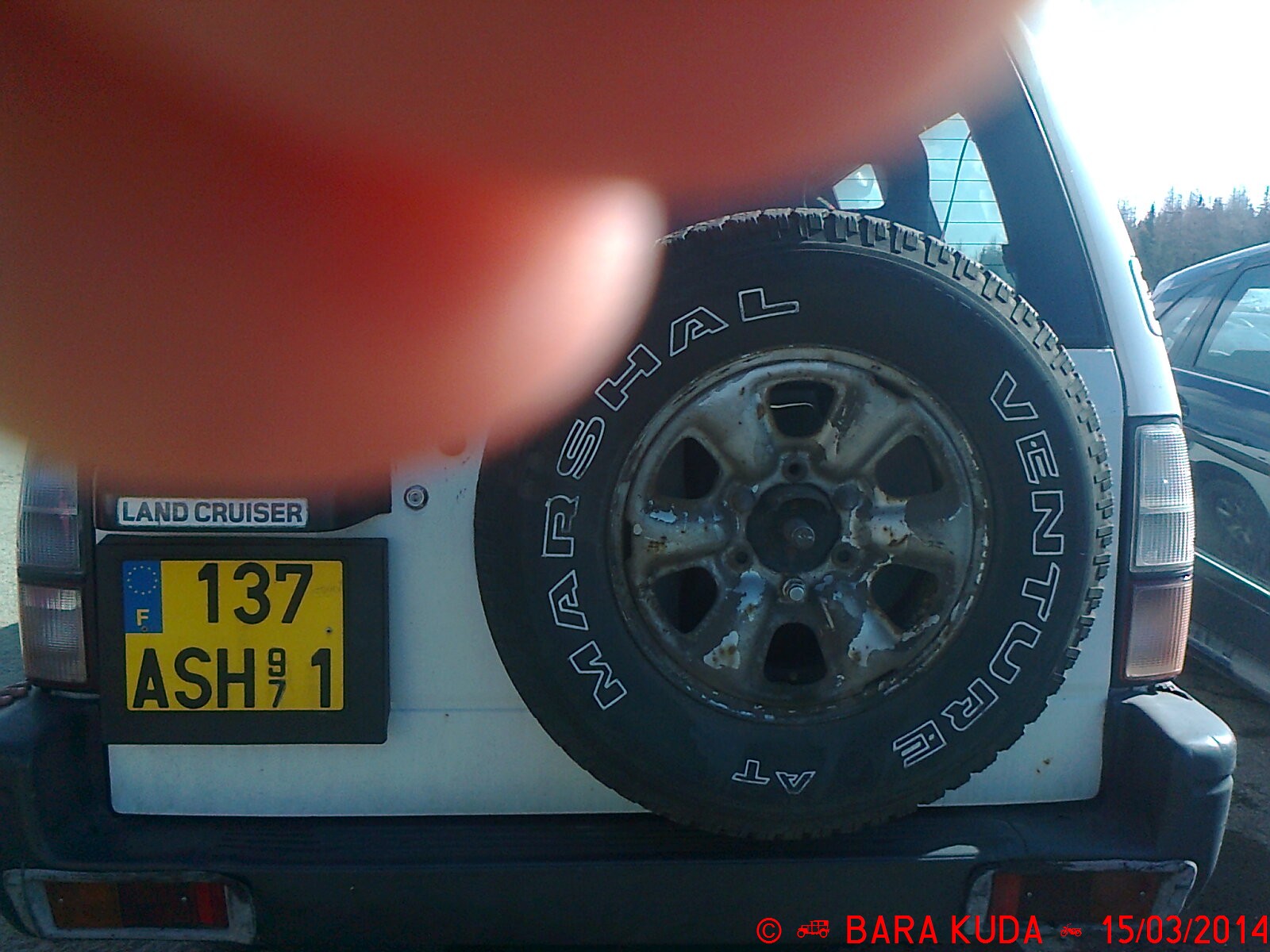 137 ASH 971, Toyota Land Cruiser Prado 2nd gen 5-door SUV (J95), 1996–2002