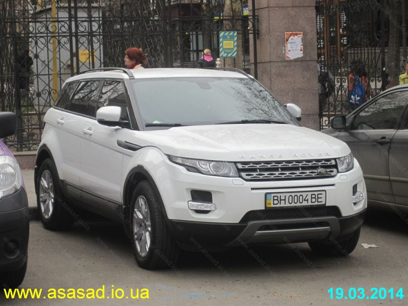 BH 0004 BE, Land Rover Range Rover Evoque 1st gen 5-door SUV (L538), 2011–2019