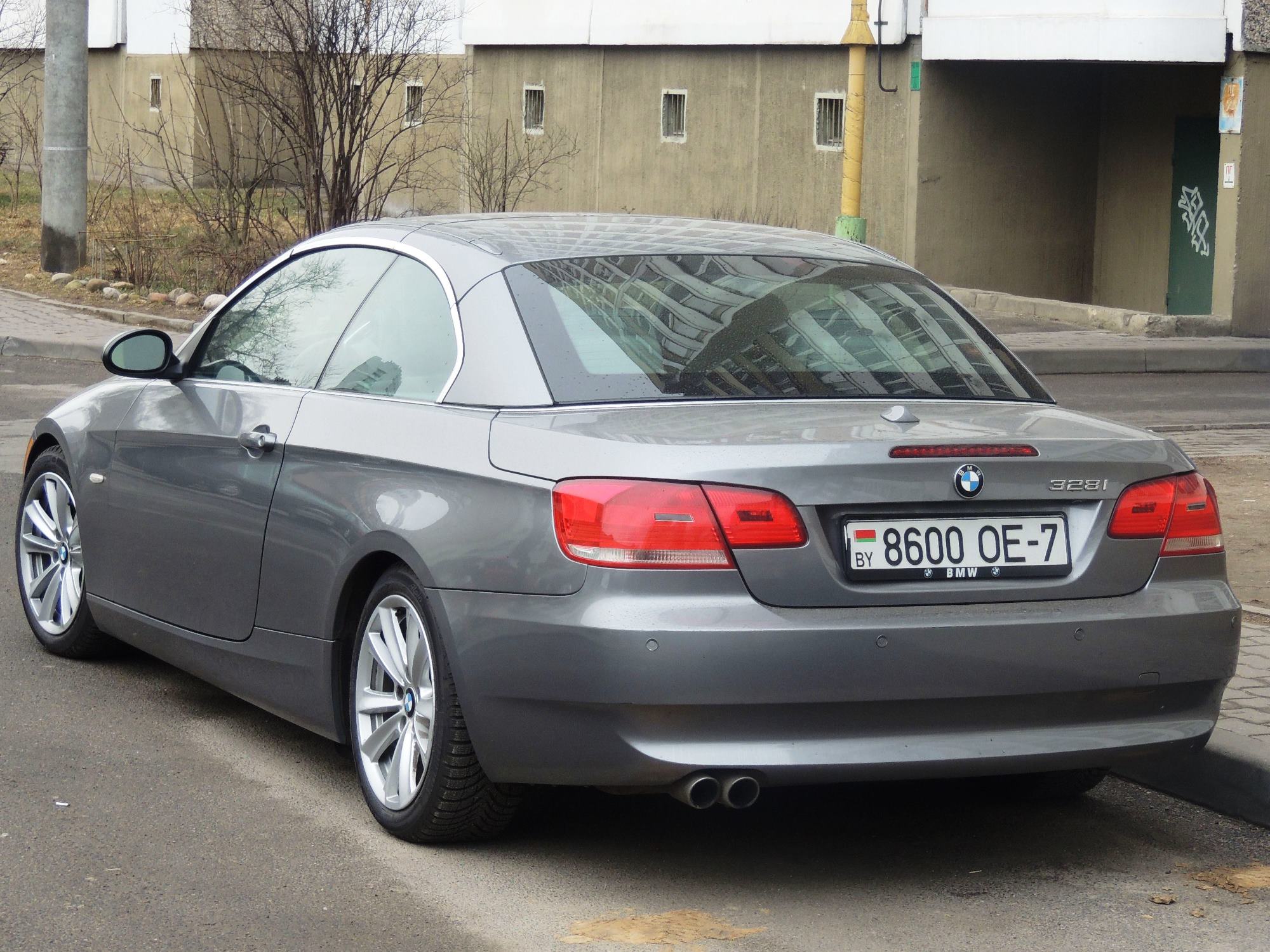 8600 OE-7, BMW 3 Series 5th gen Convertible (E93), 2007–2013