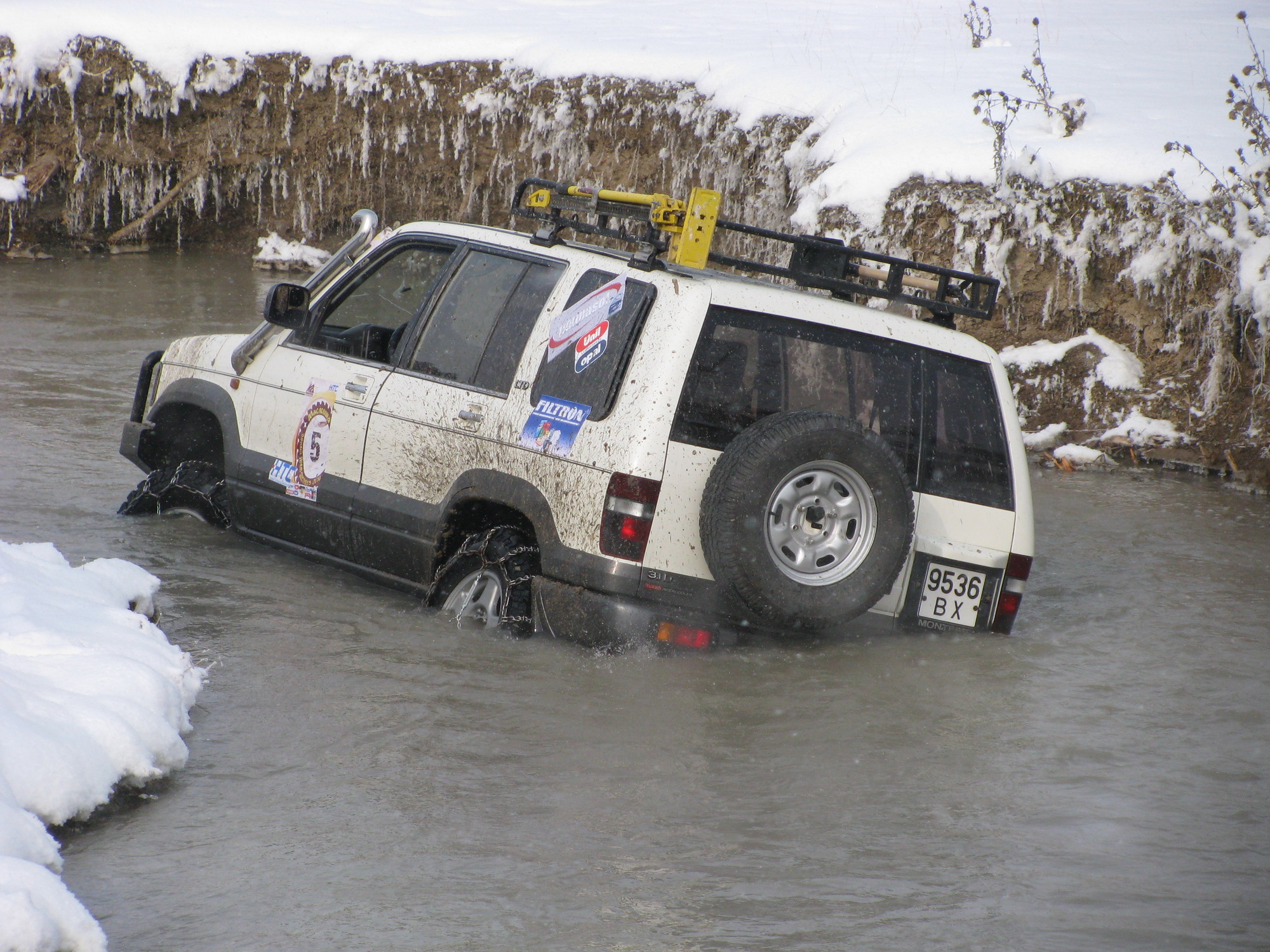 B 9536 X, Opel Monterey 1st gen 5-door SUV (M92/M98), 1991–1999