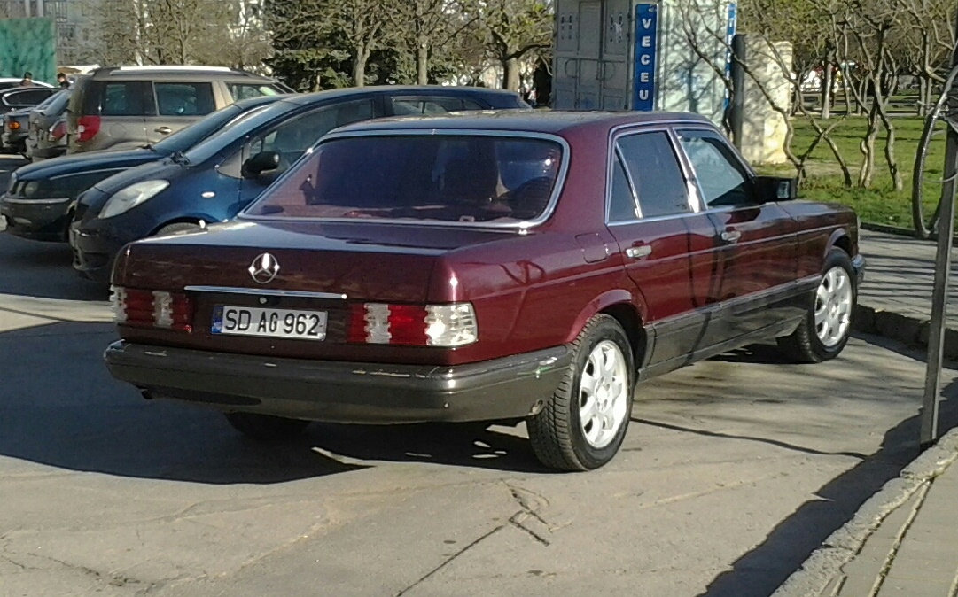 SD AG 962, Mercedes-Benz S-Klasse 4th gen Sedan (W126/V126), 1979–1991