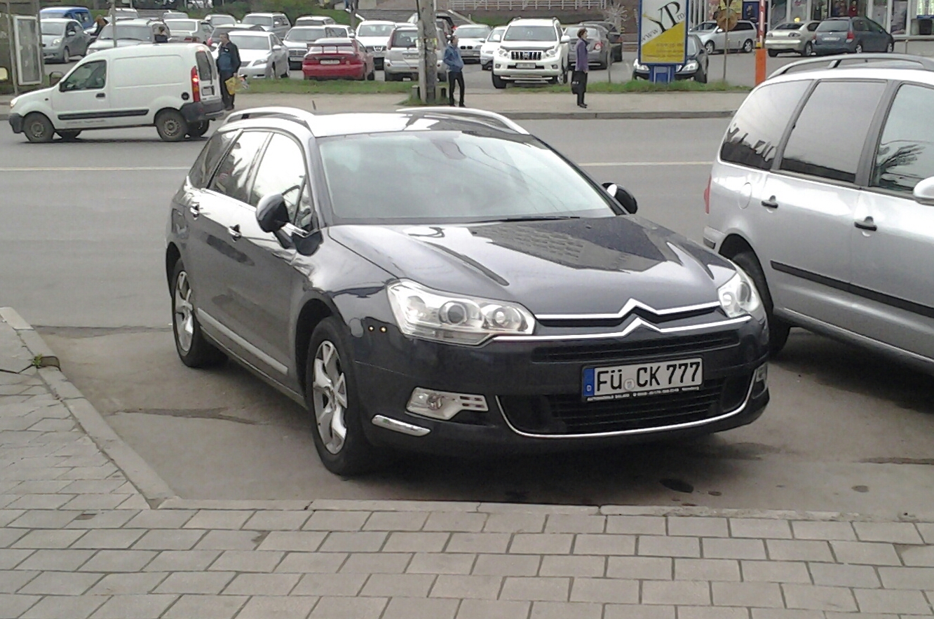 FÜ CK 777, Citroёn C5 2nd gen Wagon (RD/TD), 2007–2017