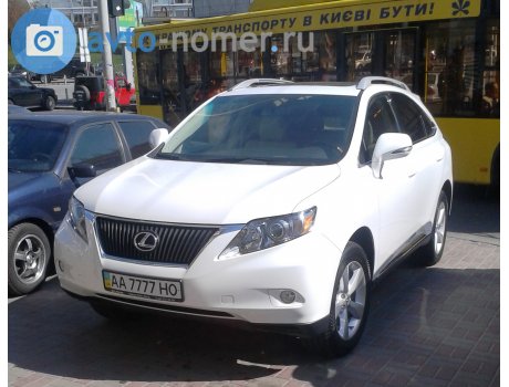 AA 7777 HO, Lexus RX