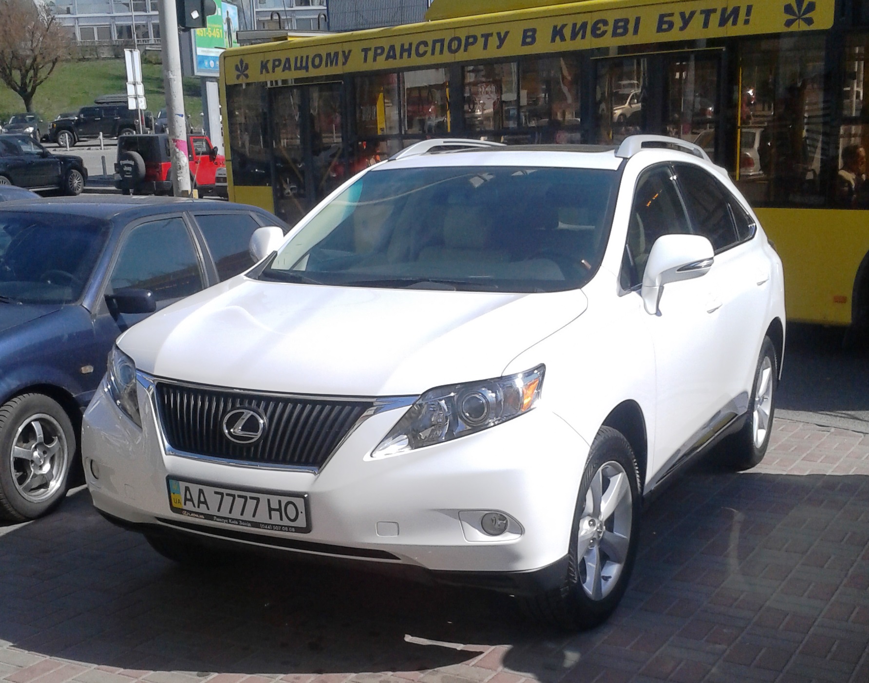 AA 7777 HO, Lexus RX 3rd gen (AL10), 2008–2012
