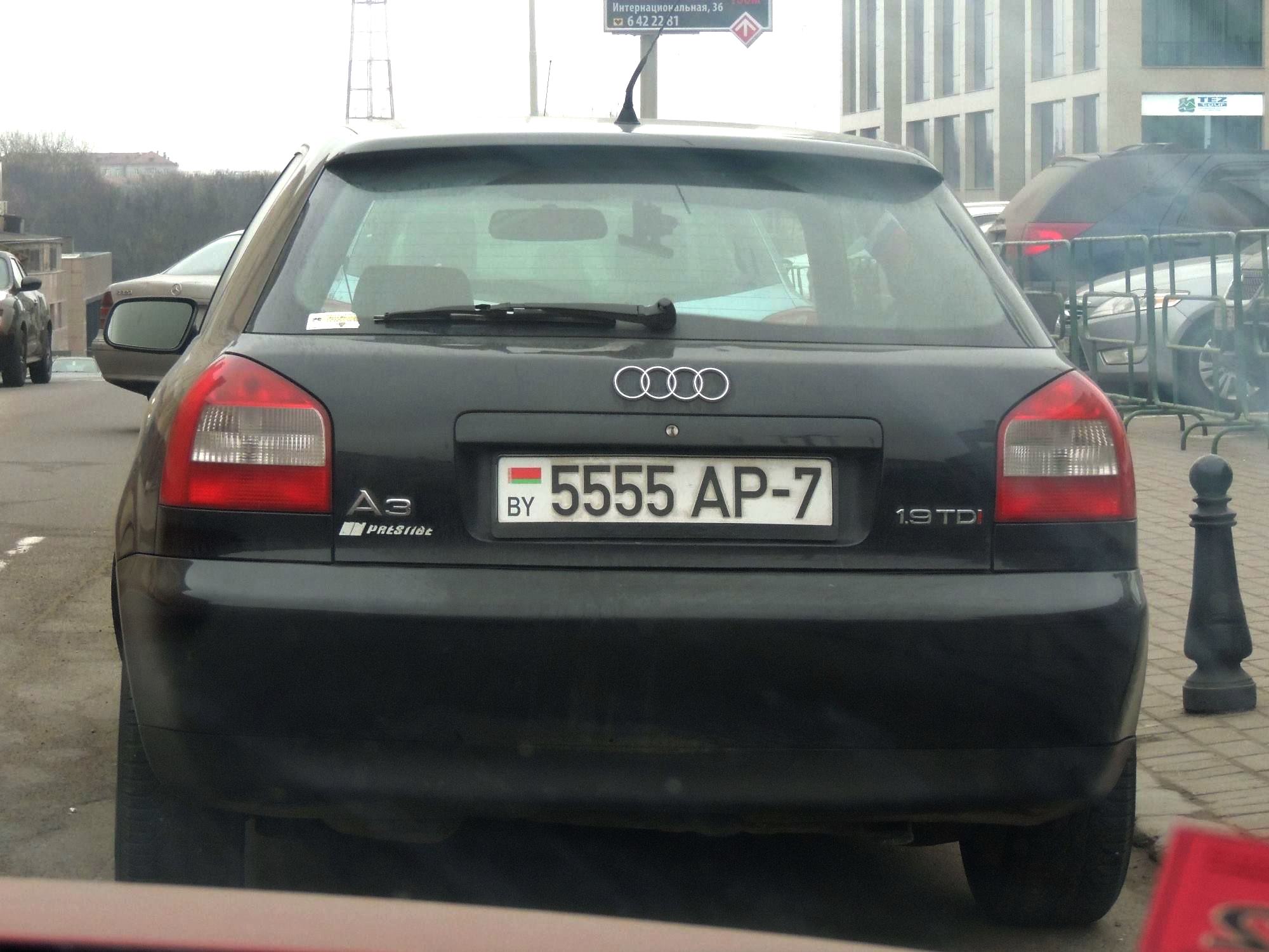 5555 AP-7, Audi A3 1st gen 3-door Hatch (8L1), 1996–2003