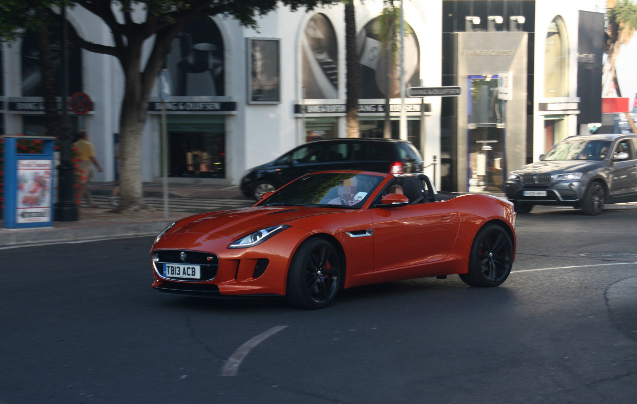 TB13ACB, Jaguar F-Type 1st gen Convertible (X152), 2013–2019
