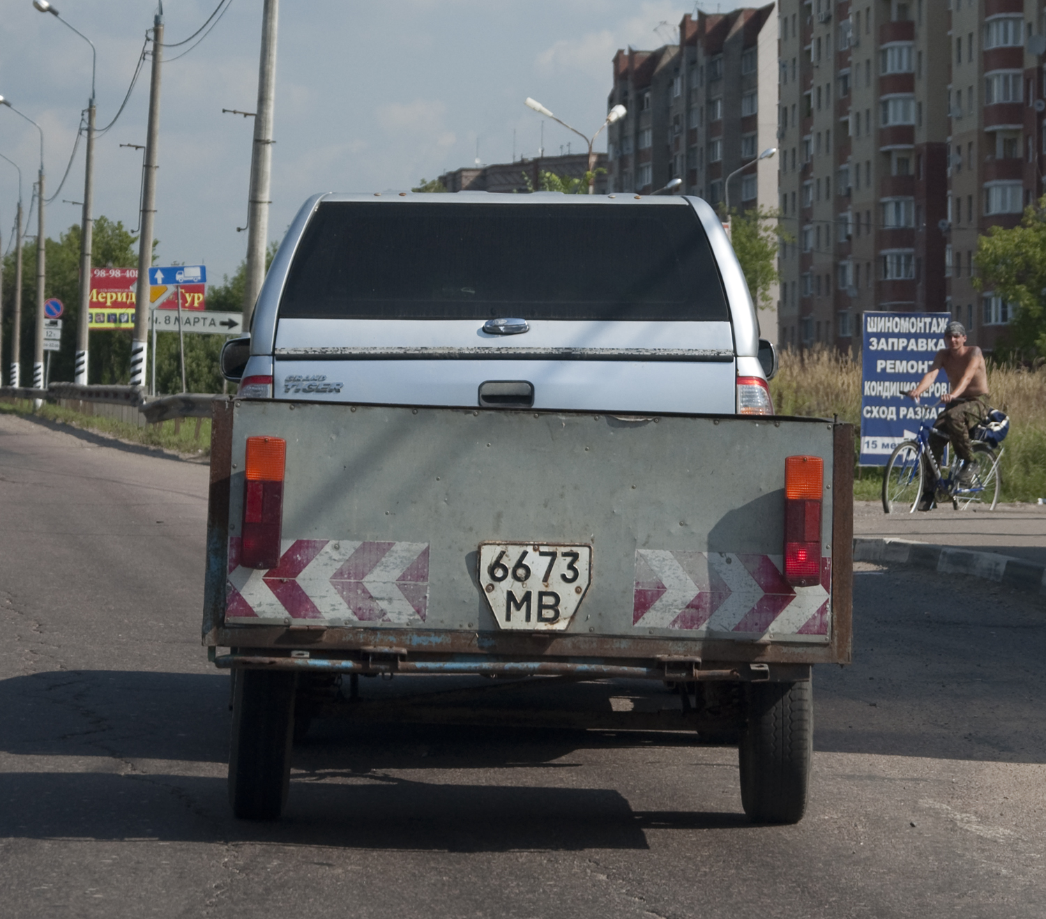 6673 МВ, Home-made vehicle 