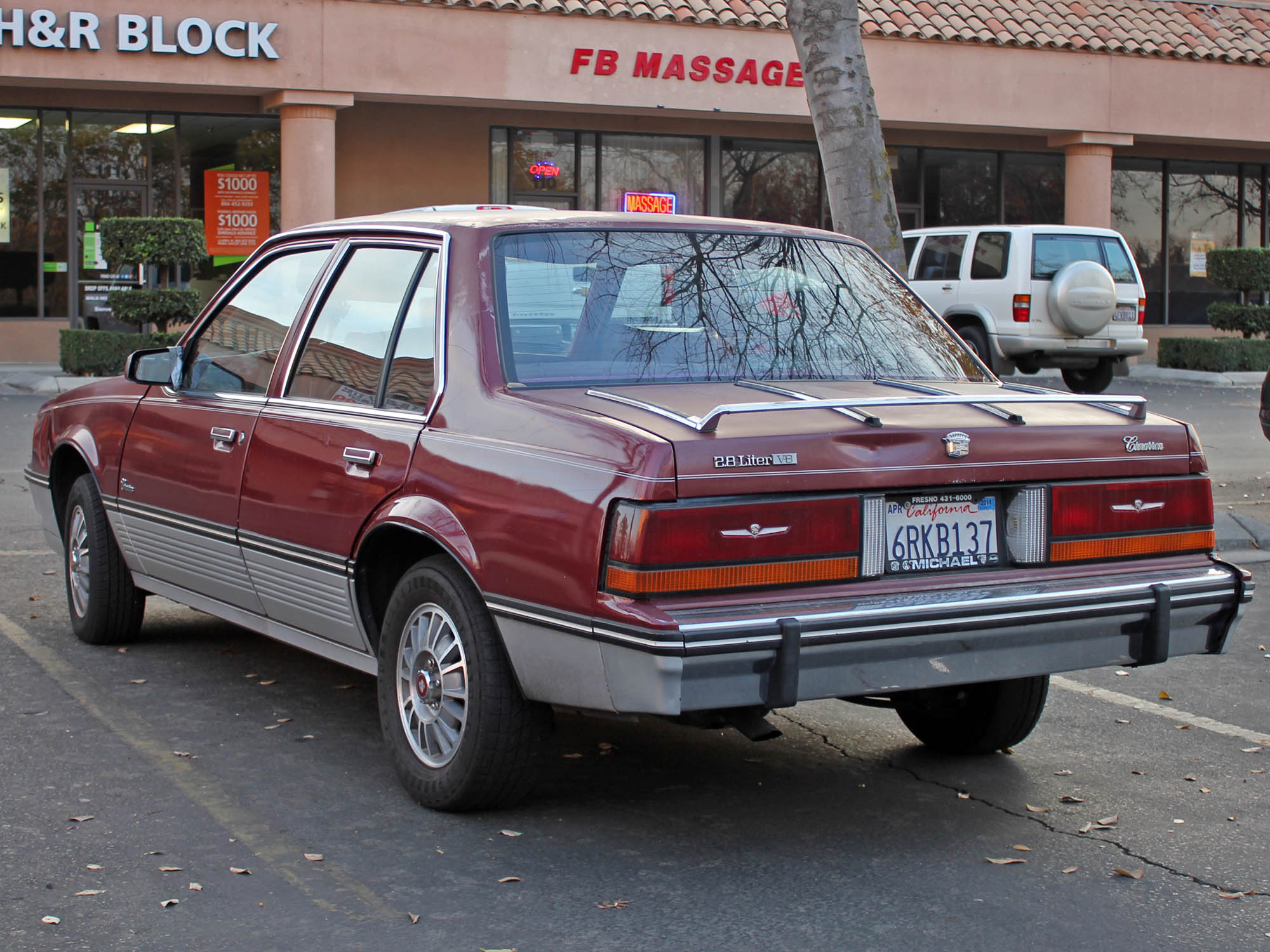 6RKB137, Cadillac Cimarron 1st gen (G69; J-body), 1982–1988