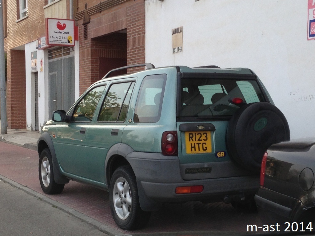 R123HTG, Land Rover Freelander 1st gen 5-door SUV (L314), 1999–2003