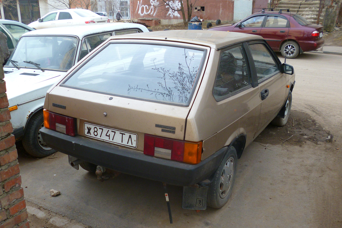 ж 8747 ТЛ, Lada (VAZ) 2108 Спутник (Samara/Forma/Sputnik) 3-door Hatch, 1984–2003