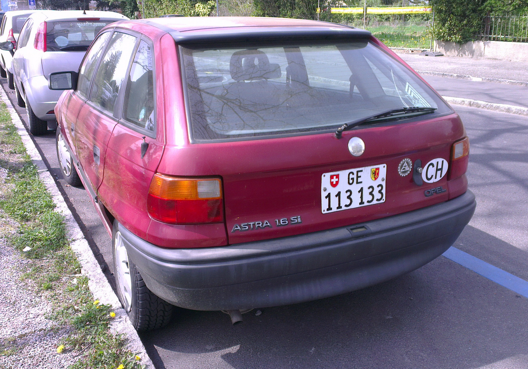 GE 113133, Opel Astra 1st gen 5-door Hatch (F; T92), 1991–1998 (–2002 for Eastern Europe)