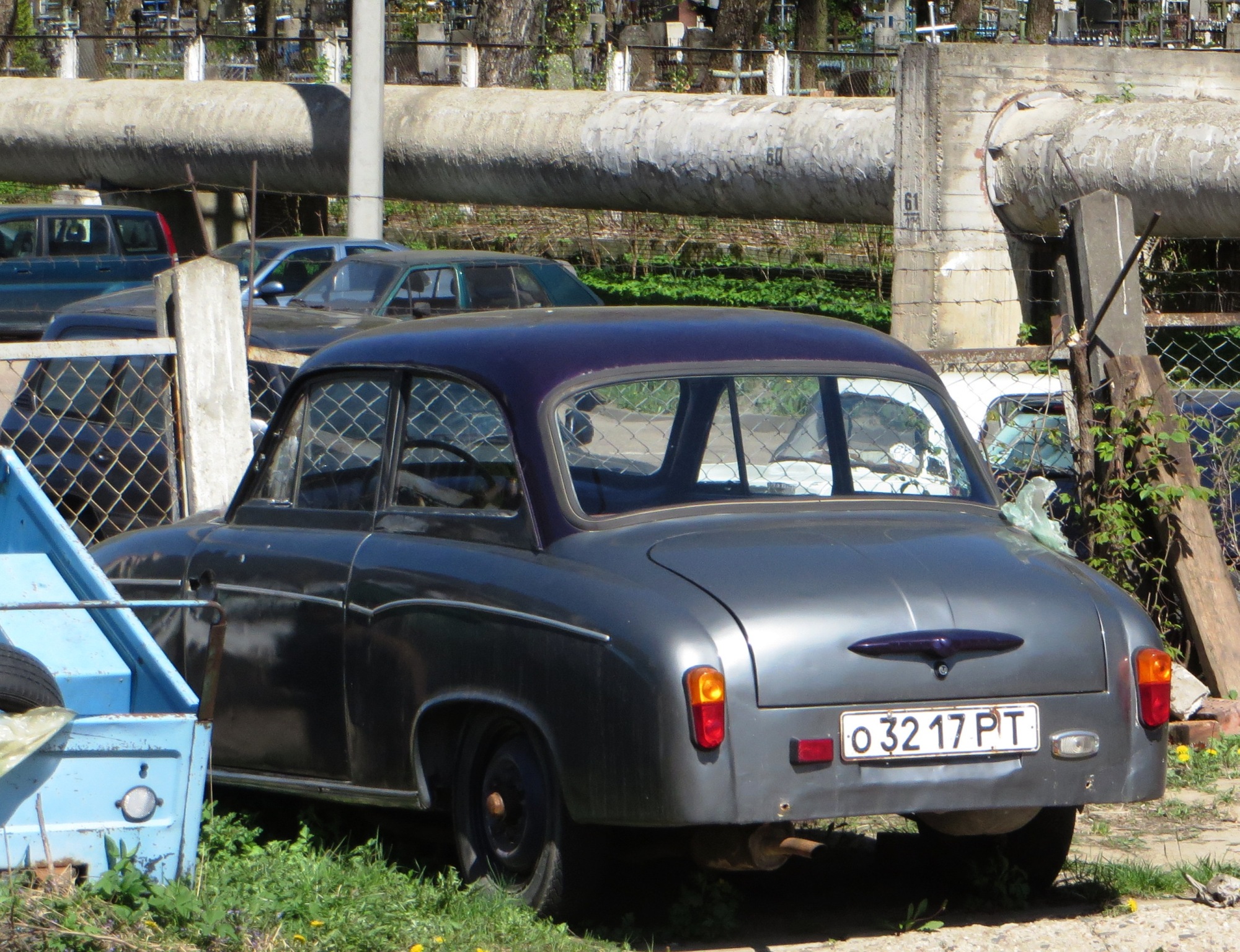 о 3217 РТ, FSO Syrena (100-105) 2-door Sedan, 1957–1972