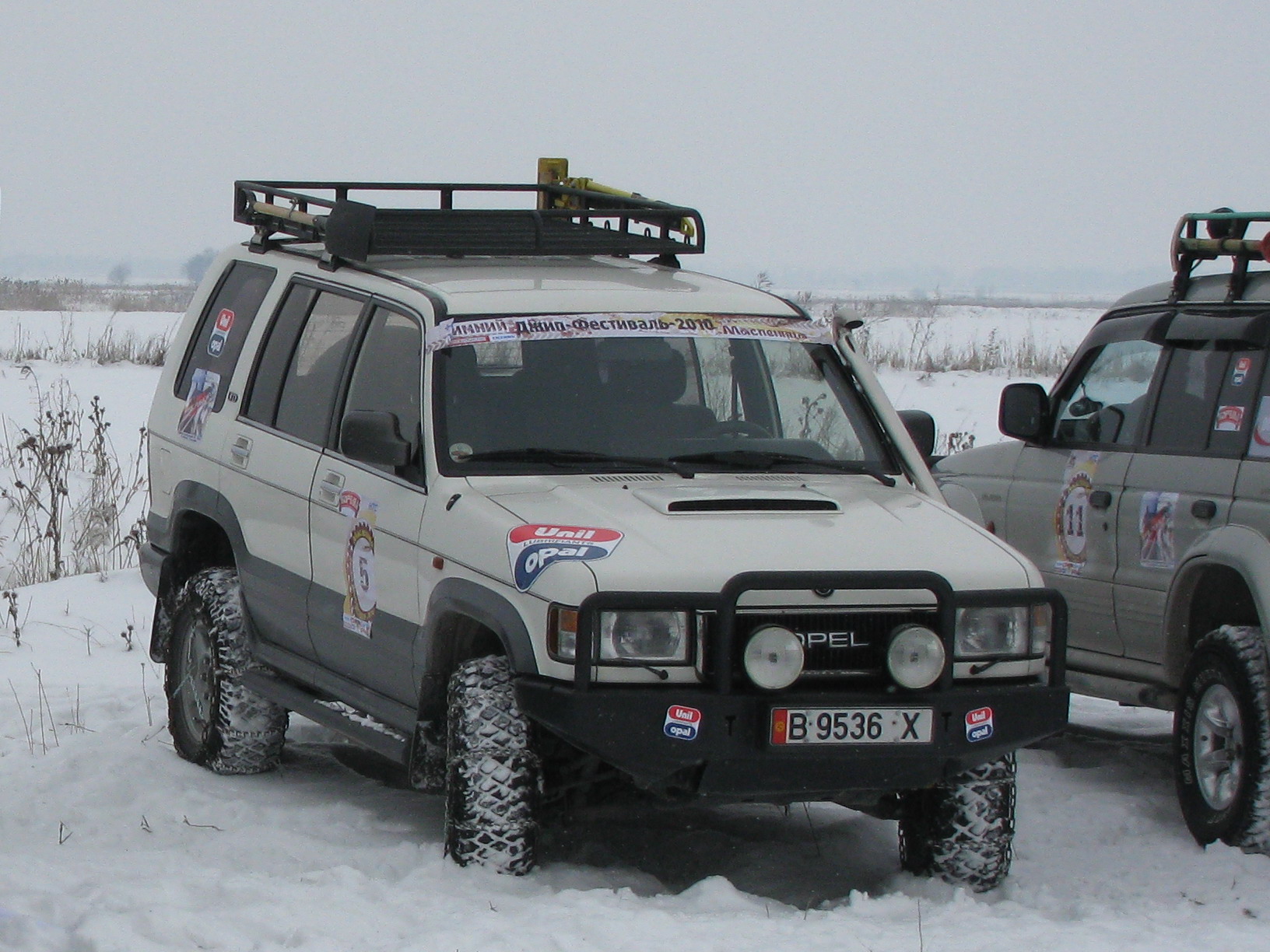 B 9536 X, Opel Monterey 1st gen 5-door SUV (M92/M98), 1991–1999