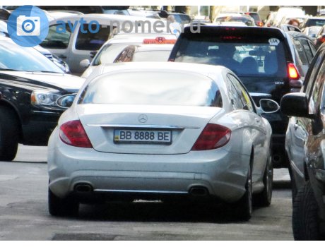 BB 8888 BE, Mercedes-Benz CL-Klasse