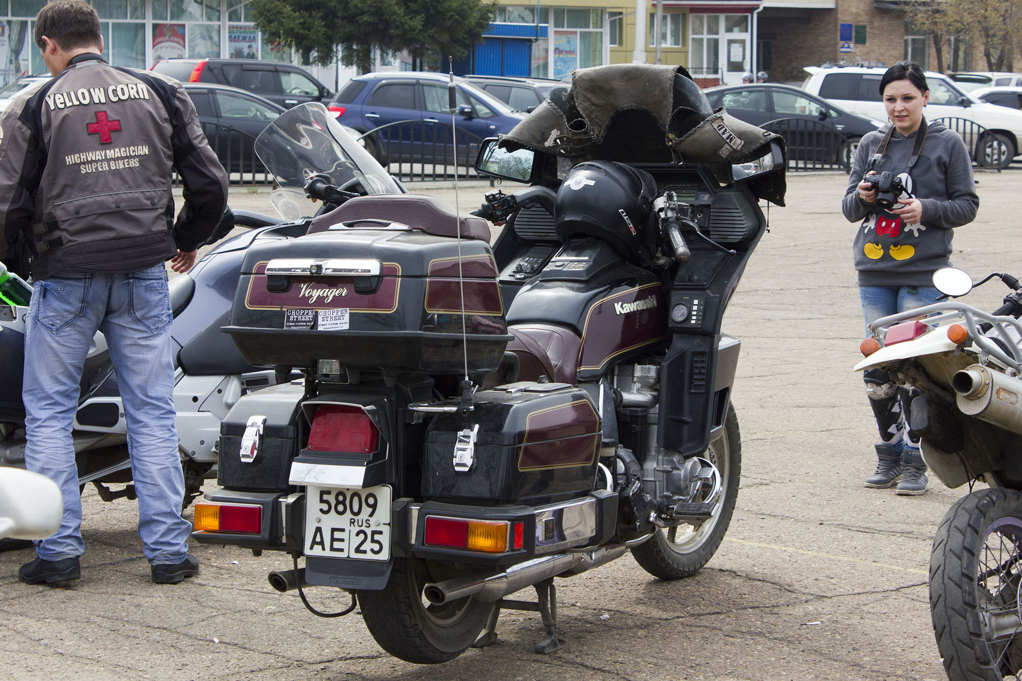 5809 ае 25, Kawasaki Voyager 1st gen Voyager 1300 Six (ZN1300), 1983–1989