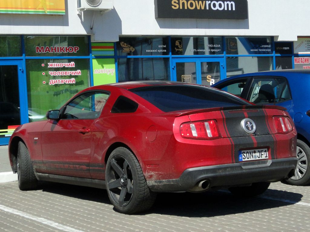 SON JF 1, Ford Mustang 5th gen 2-door Coupé (S197), 1st facelift, 2009–2012