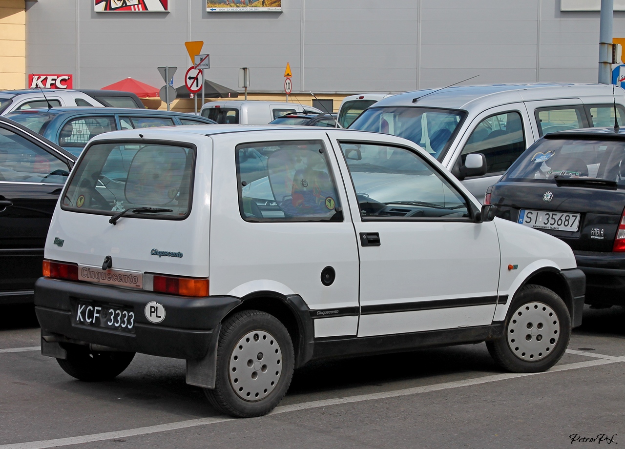 KCF 3333, FIAT Cinquecento 1st gen (170), 1992–1998