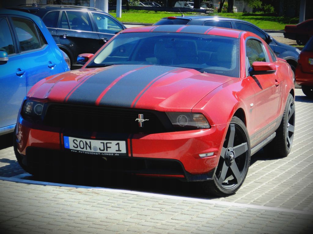 SON JF 1, Ford Mustang 5th gen 2-door Coupé (S197), 1st facelift, 2009–2012