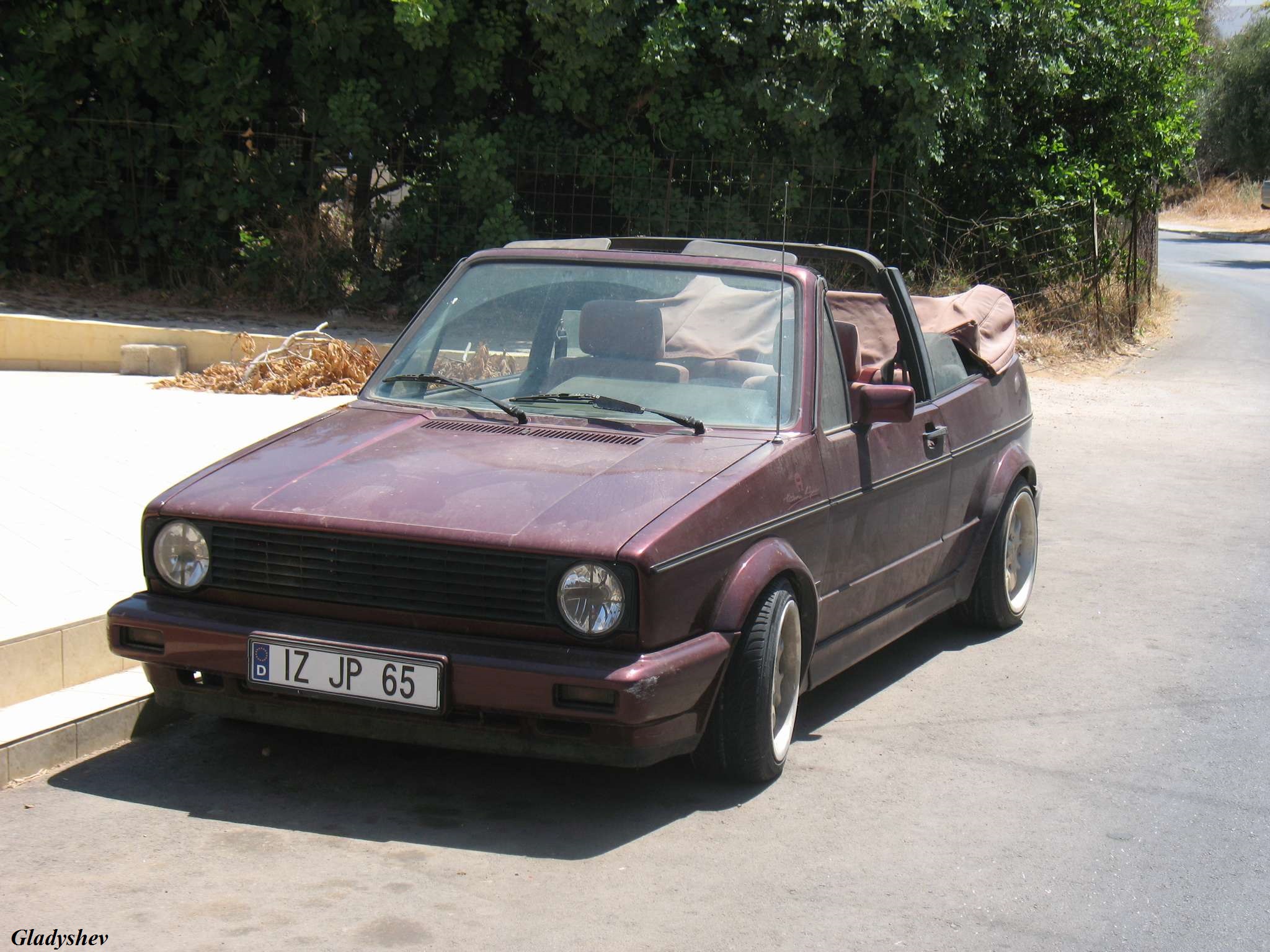 IZ JP 65, Volkswagen Golf 1st gen Cabrio (17), 1979–1993