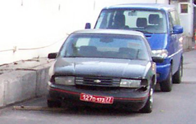 127 D 173 77, Chevrolet  1st gen Sedan (69; L-body), 1987–1996