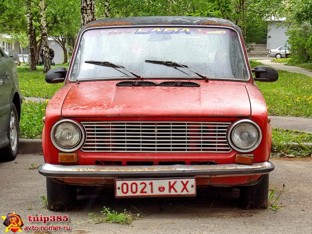 0021 KX, Lada (VAZ) 2101 21011/21013, 1974–1988