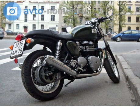 3236 ам 78, Triumph Motorcycles Thruxton