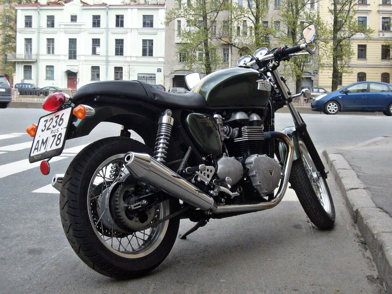 3236 ам 78, Triumph Motorcycles Thruxton 