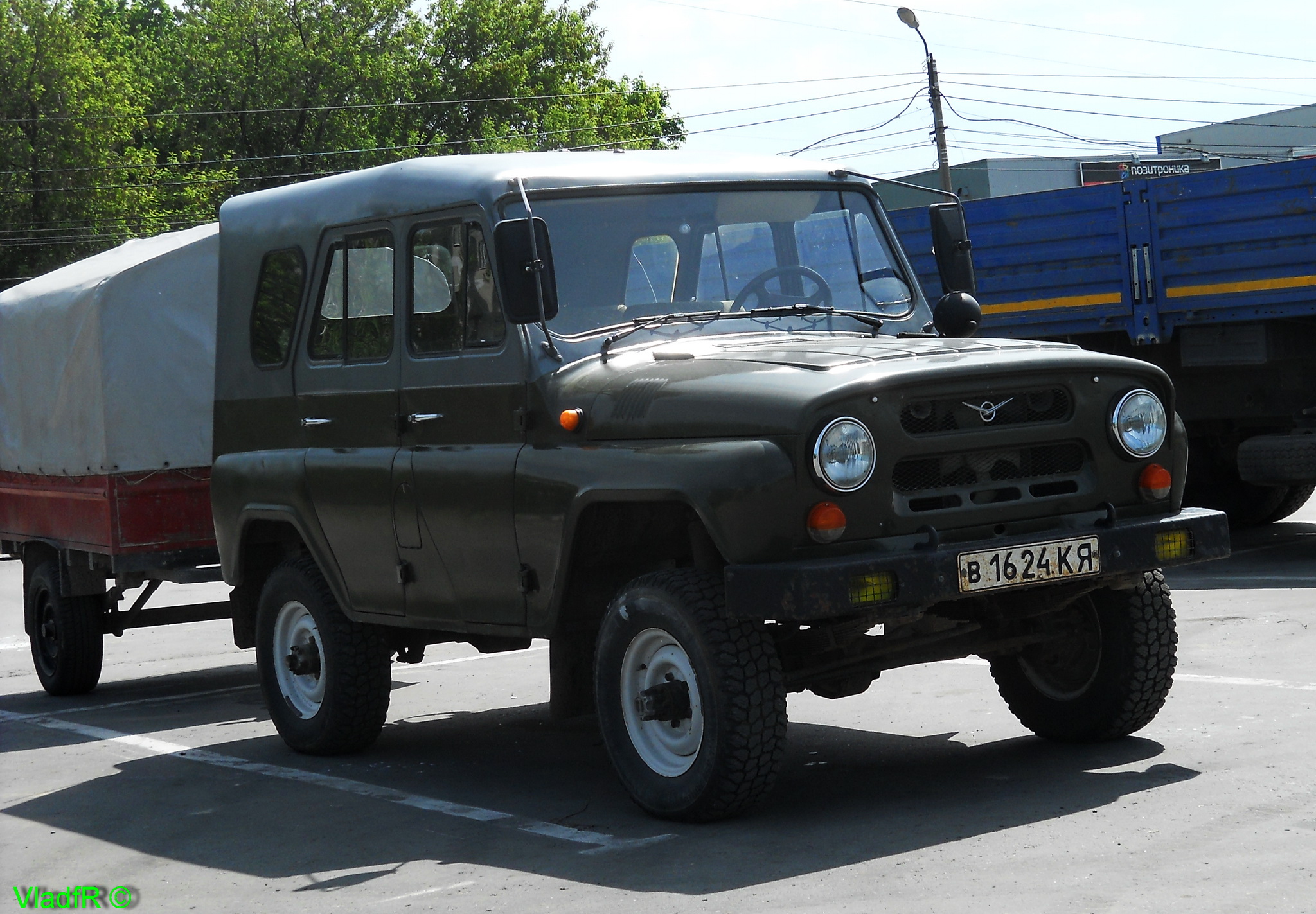 в 1624 КЯ, UAZ 469/3151 