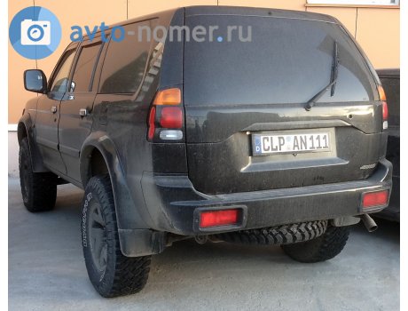 CLP AN 111, Mitsubishi Pajero Sport