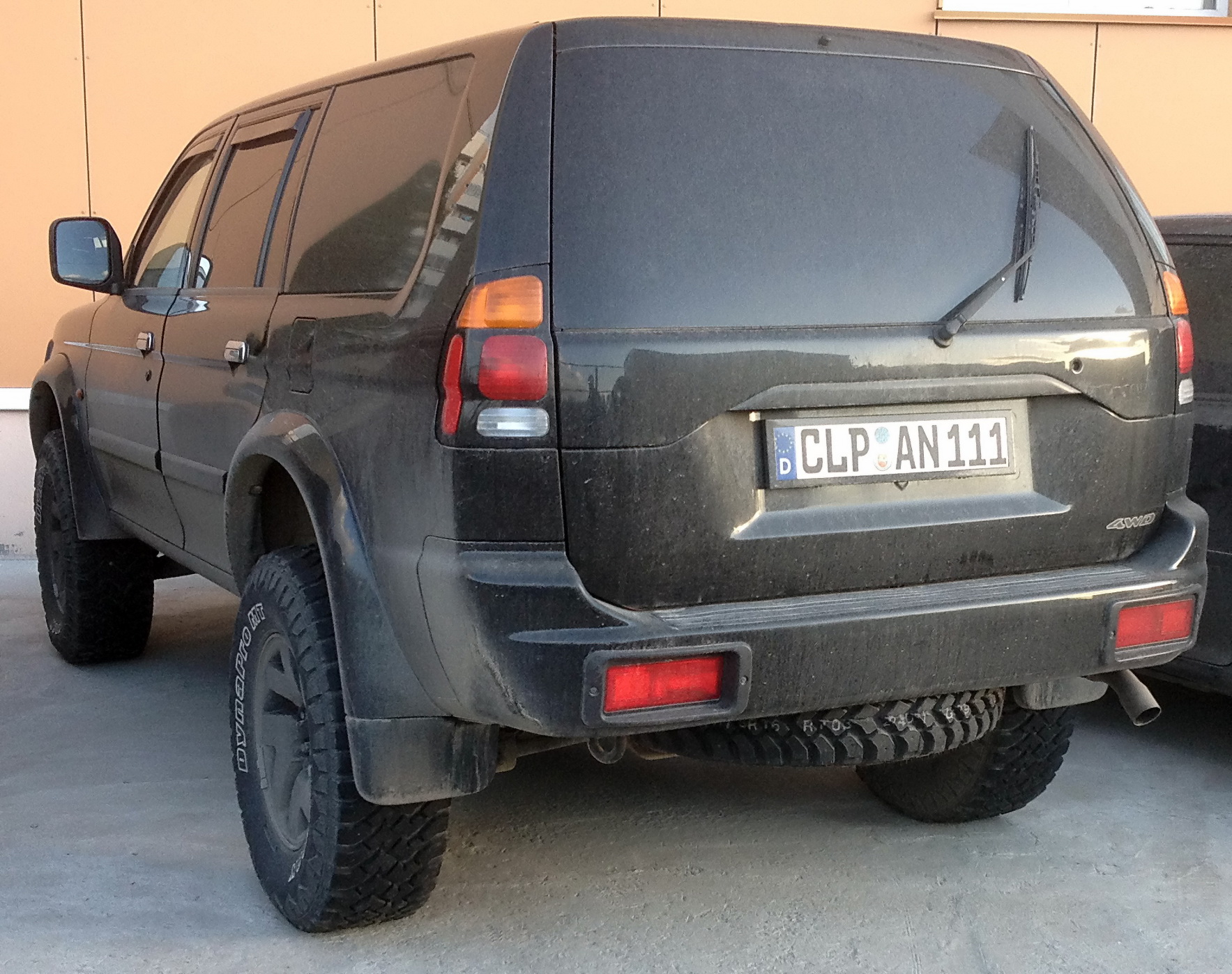 CLP AN 111, Mitsubishi Pajero Sport 