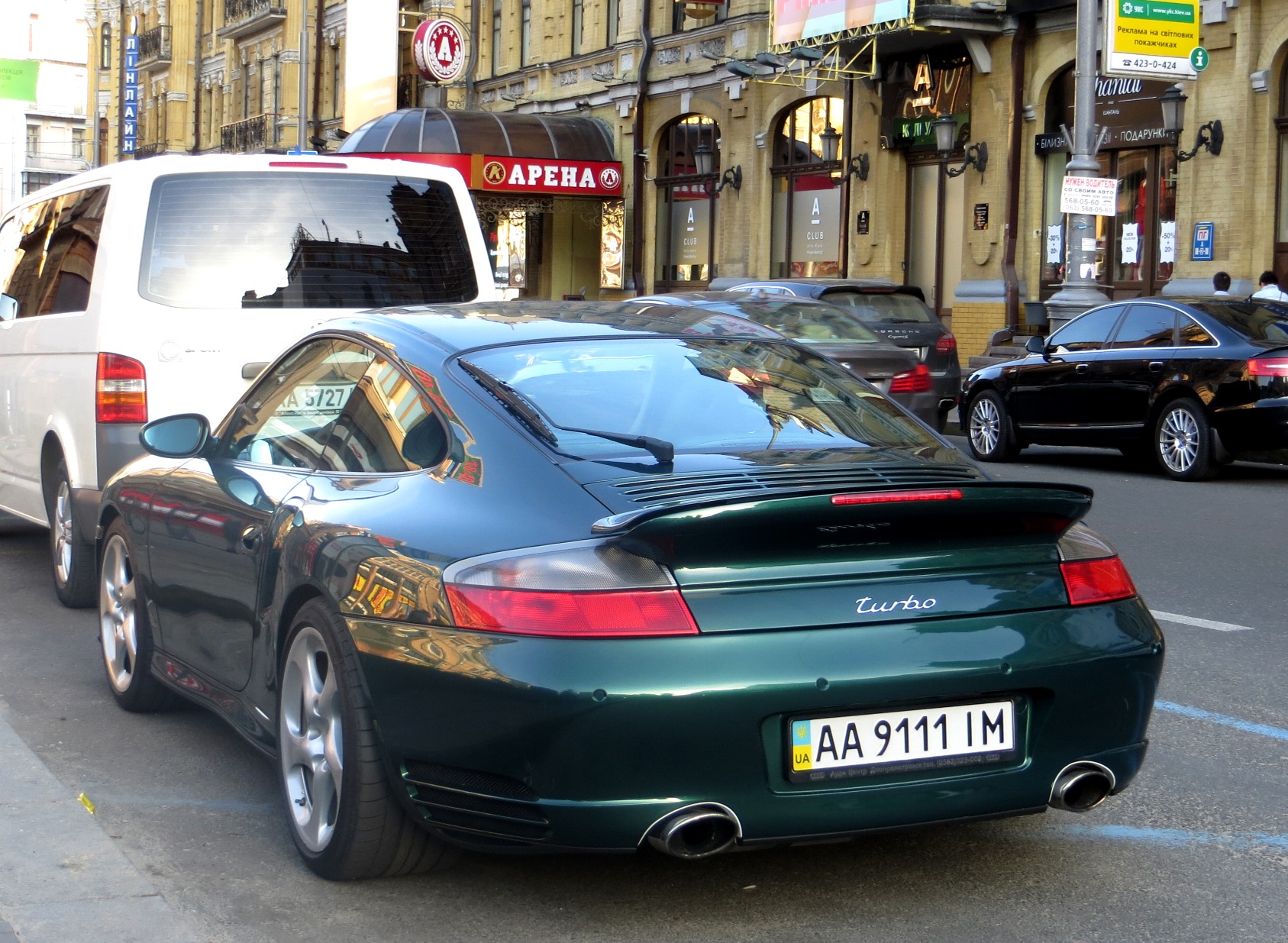 AA 9111 IM, Porsche 911 5th gen Coupé (996), 1997–2006