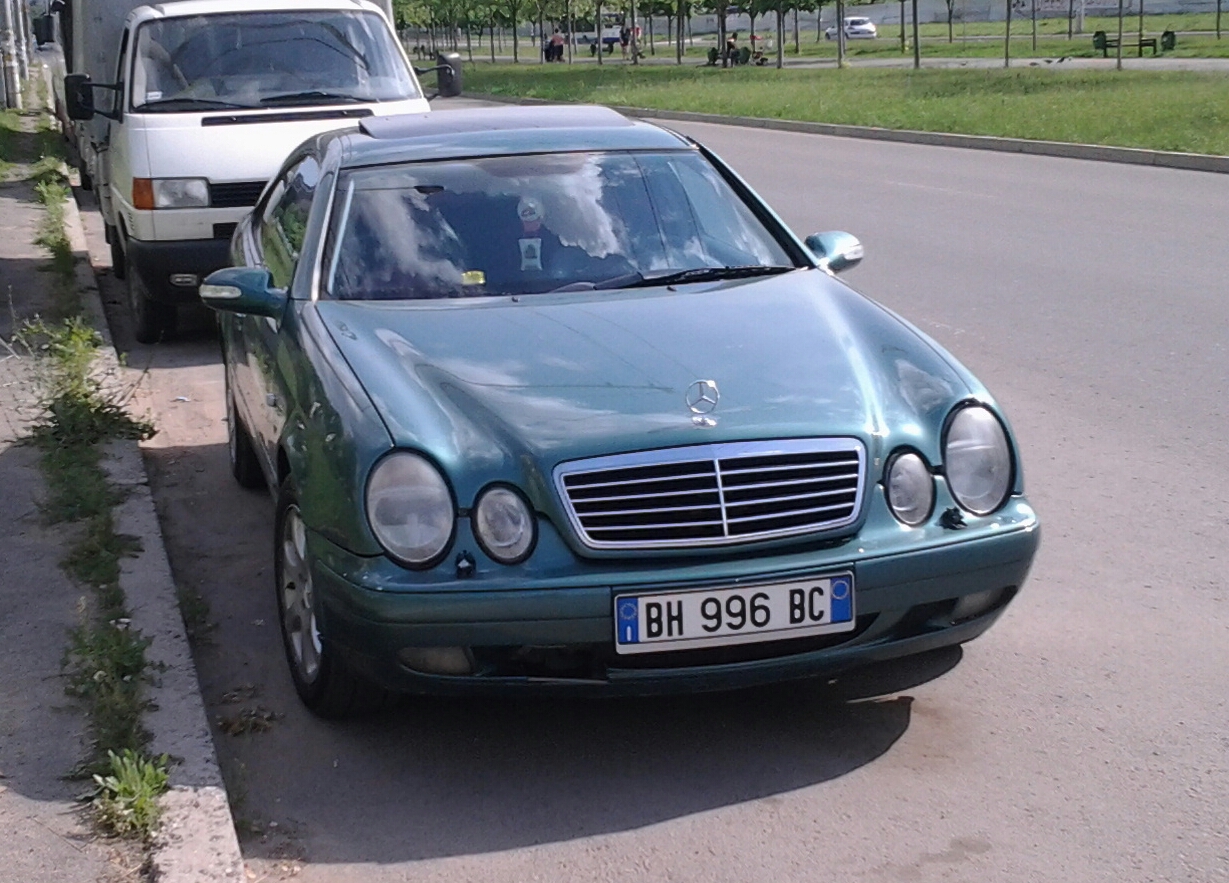 BH 996 BC, Mercedes-Benz CLK-Klasse 1st gen Сoupé (C208), 1997–2002