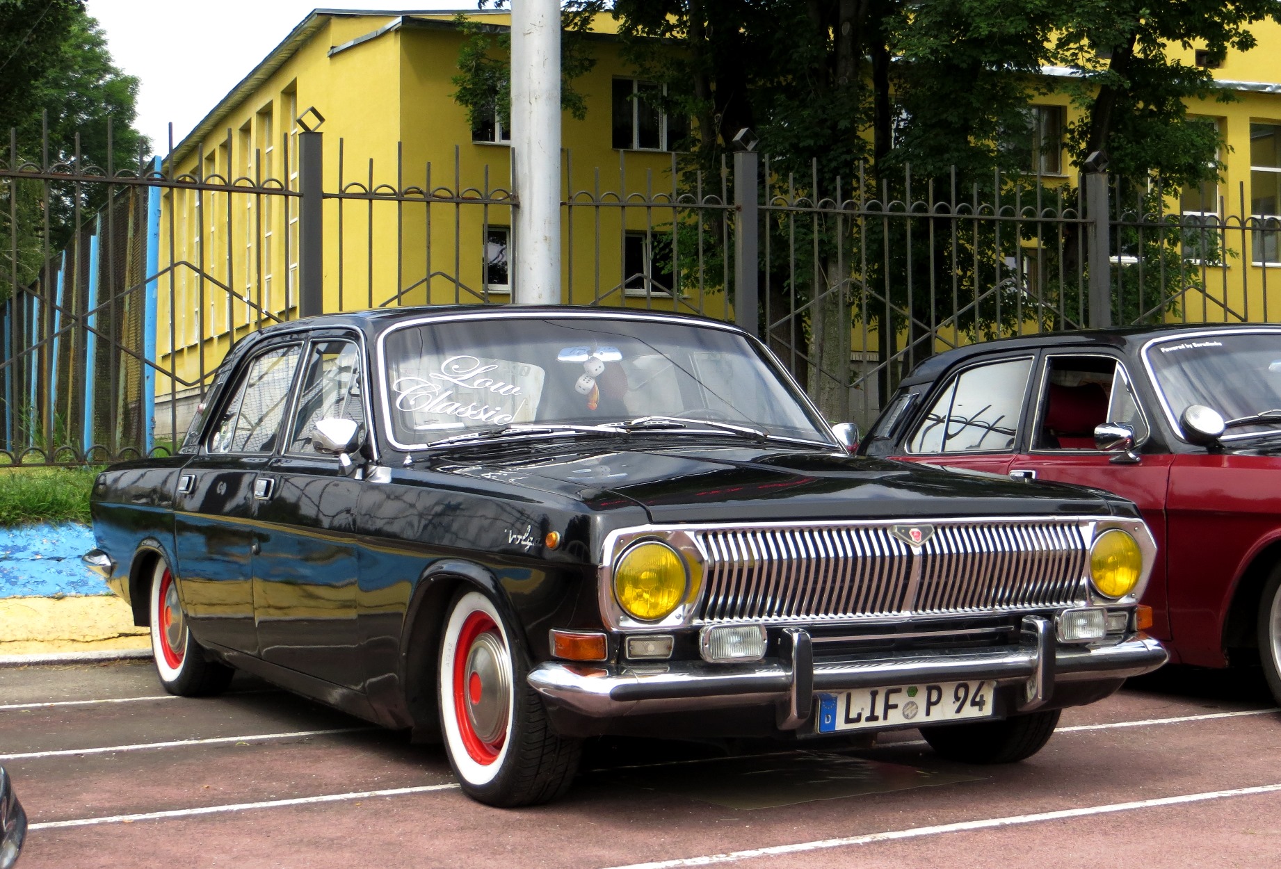 LIF P 94, License plate without vehicle 