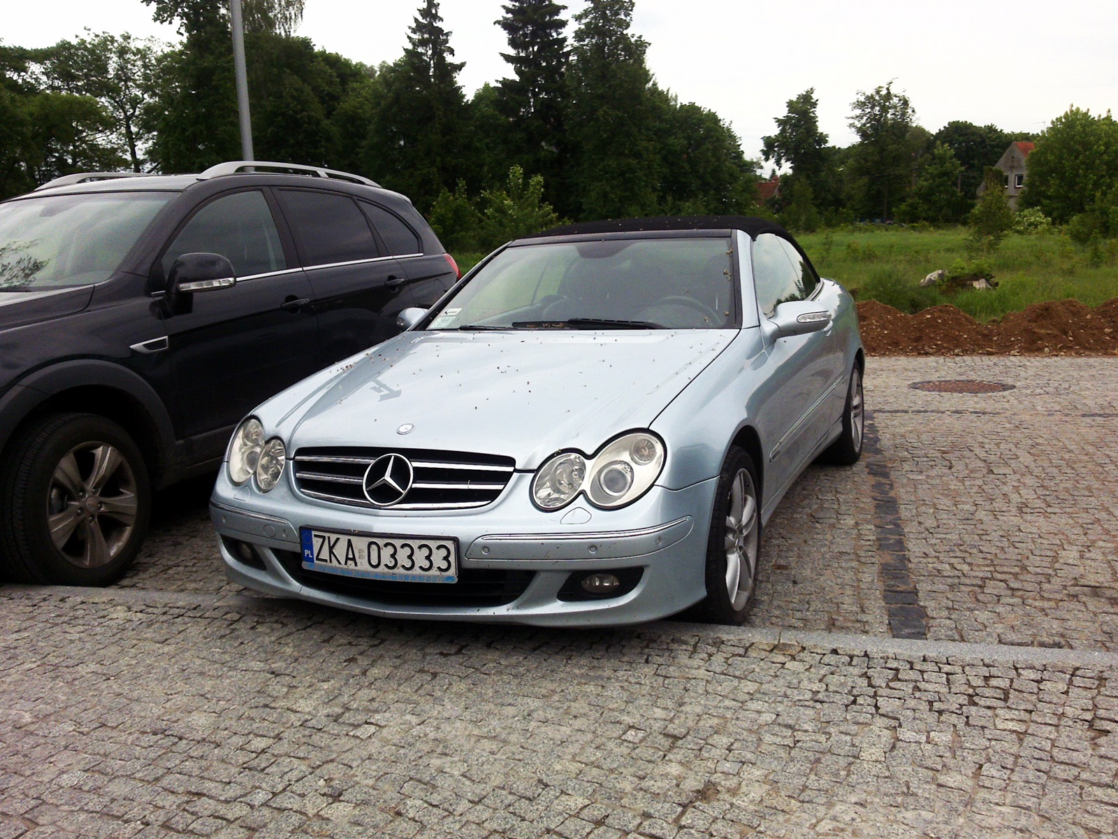 ZKA 03333, Mercedes-Benz CLK-Klasse 2nd gen Cabrio (C209), 2003–2010