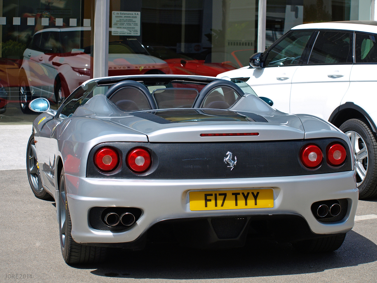 F17TYY, Ferrari 360 1st gen Spider (F131), 2000–2005