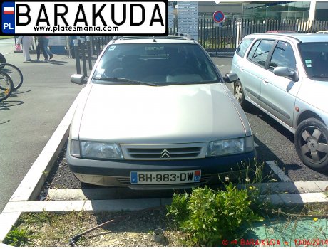 BH-983-DW, Citroёn ZX