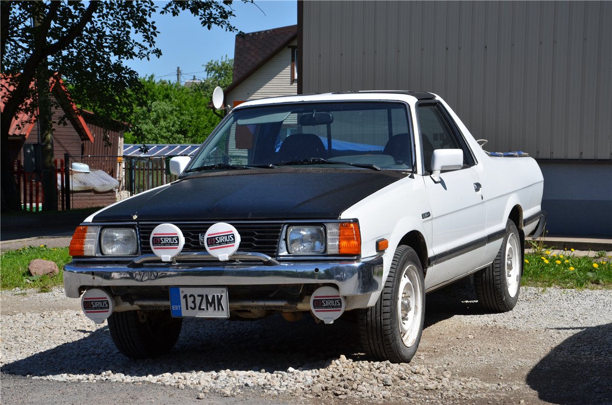 13 ZMK, Subaru BRAT / 284 / Brumby 2nd gen, 1981–1993