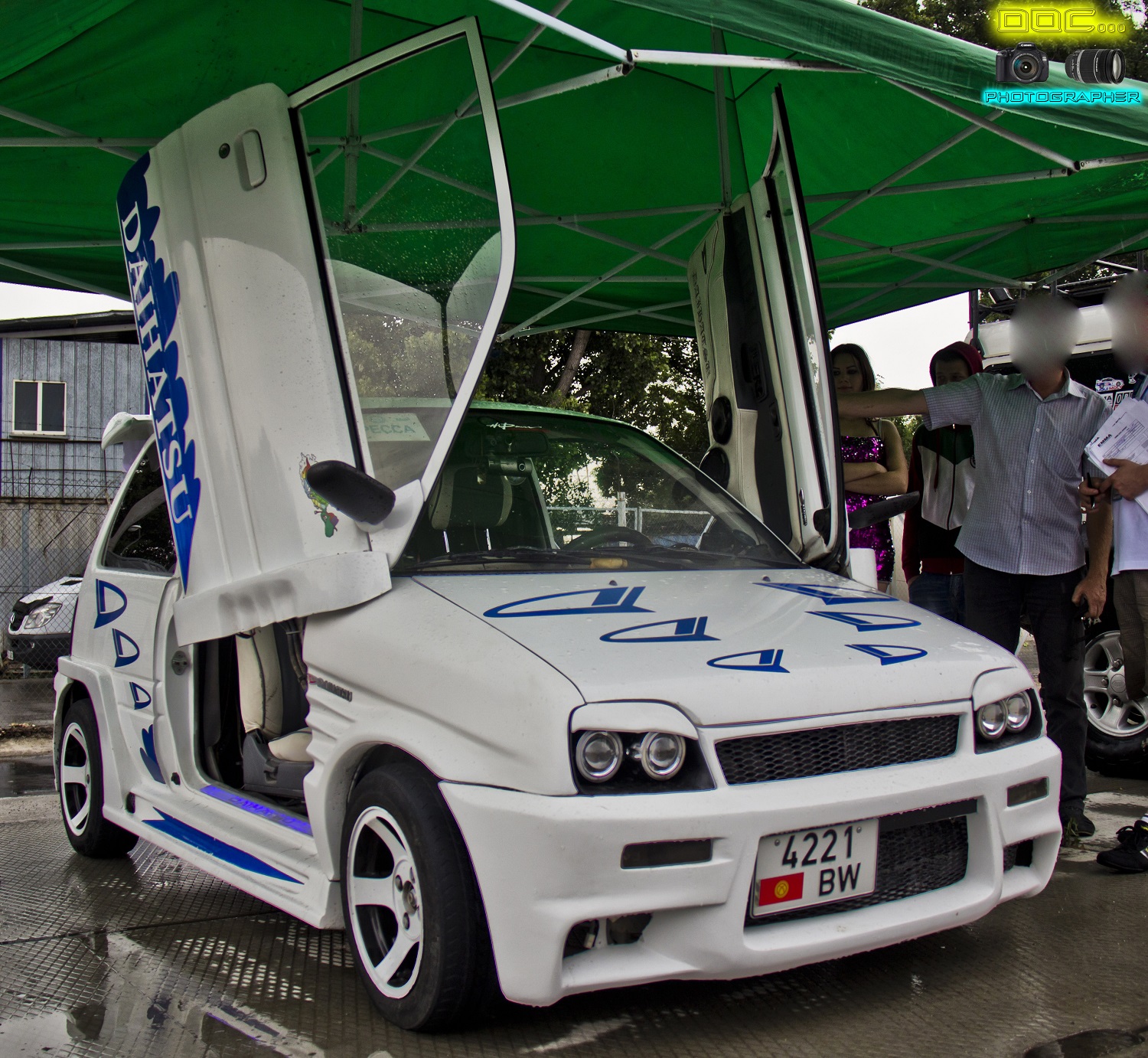 B 4221 W, Daihatsu Cuore 4th gen 3-door Hatch (L201), 1991–1995