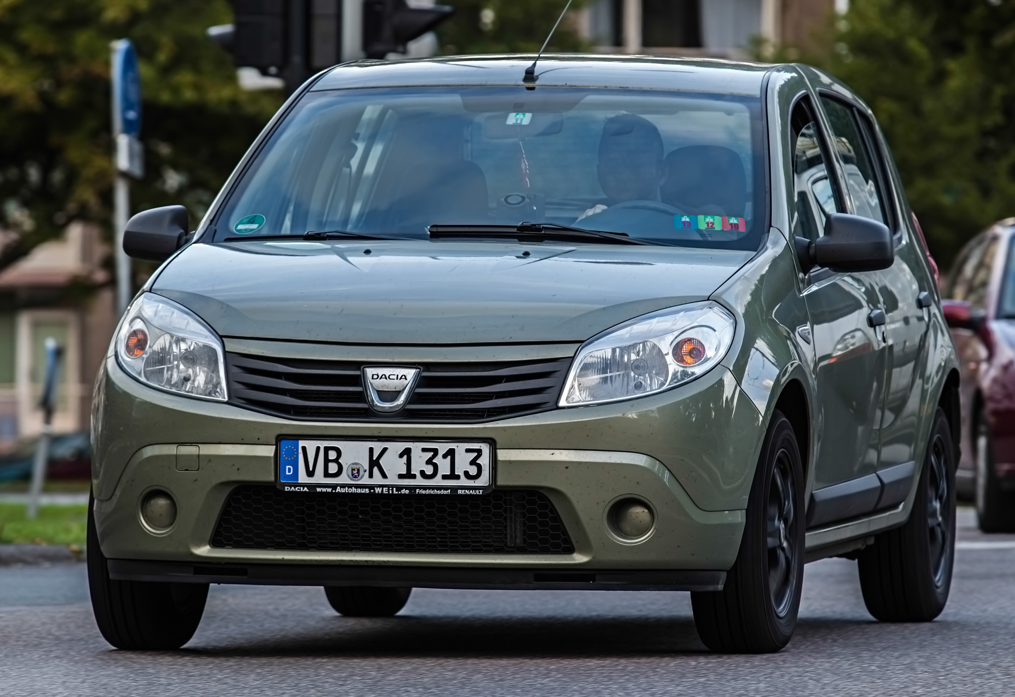 VB K 1313, Dacia Sandero 1st gen (B90), 2008–2012