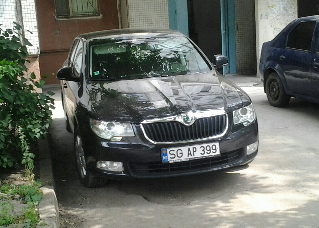 SG AP 399, Skoda Superb 2nd gen Sedan/Liftback (B6/3T4), 2008–2013