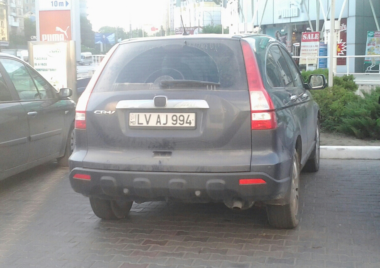 LV AJ 994, Honda CR-V 3rd gen (RE), 2006–2012